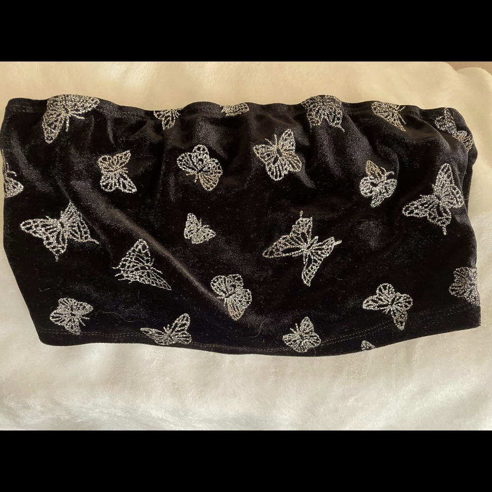 Butterfly bandeau top